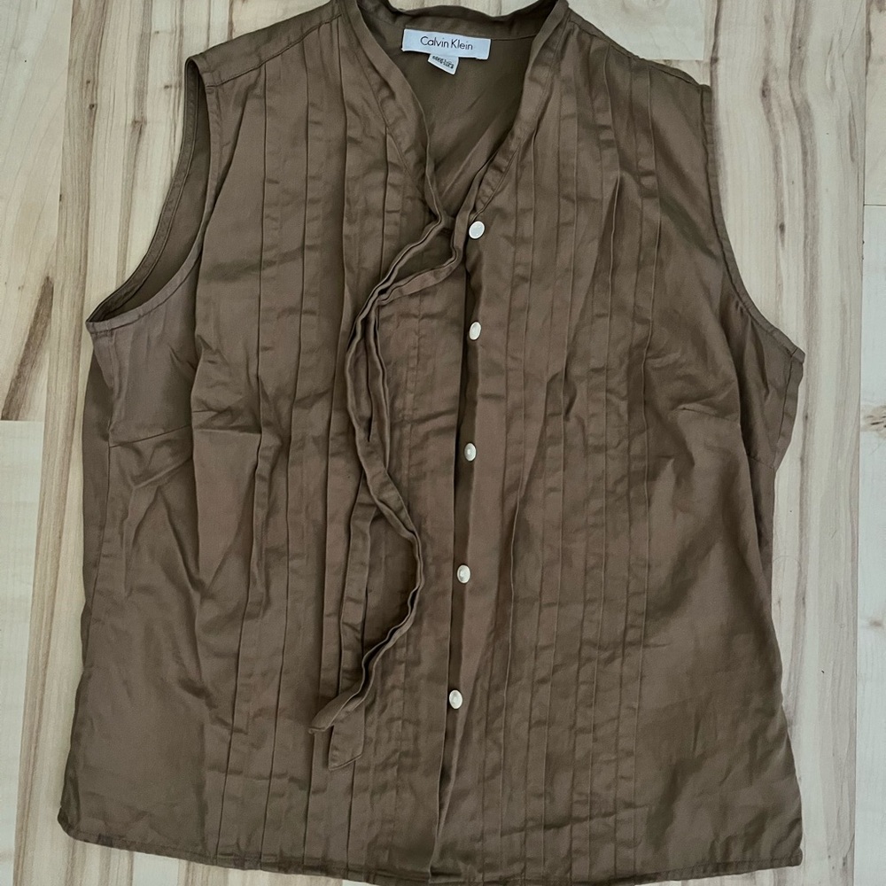 Calvin Klein Women's Brown Vest